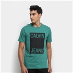 Ficha técnica e caractérísticas do produto Camiseta Calvin Klein Estampada Masculina