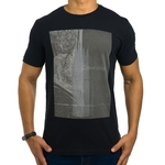 Ficha técnica e caractérísticas do produto Camiseta Calvin Klein estampada