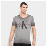 Ficha técnica e caractérísticas do produto Camiseta Calvin Klein Estonada Masculina