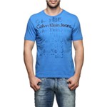 Ficha técnica e caractérísticas do produto Camiseta Calvin Klein Jeans 5TH Avenue