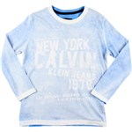 Ficha técnica e caractérísticas do produto Camiseta Calvin Klein Jeans Confortável