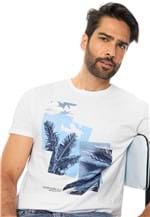 Ficha técnica e caractérísticas do produto Camiseta Calvin Klein Jeans Coqueiros Branca