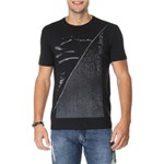 Ficha técnica e caractérísticas do produto Camiseta Calvin Klein Jeans Estampa e Logo