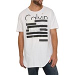 Camiseta Calvin Klein Jeans Estampa Fosforescente