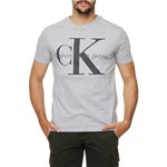 Ficha técnica e caractérísticas do produto Camiseta Calvin Klein Jeans Logo