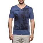 Ficha técnica e caractérísticas do produto Camiseta Calvin Klein Jeans M/C Urban