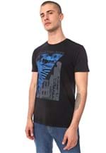 Ficha técnica e caractérísticas do produto Camiseta Calvin Klein Jeans NYC Preta