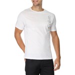 Ficha técnica e caractérísticas do produto Camiseta Calvin Klein Jeans Recortes e Estampa
