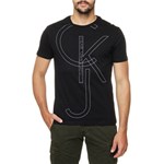 Ficha técnica e caractérísticas do produto Camiseta Calvin Klein Jeans Relevo CKJ