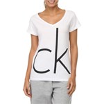 Ficha técnica e caractérísticas do produto Camiseta Calvin Klein Jeans V CK