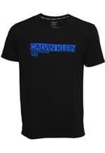 Ficha técnica e caractérísticas do produto Camiseta Calvin Klein Underwear Logo Preta