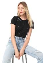 Ficha técnica e caractérísticas do produto Camiseta Calvin Klein We Love Preta