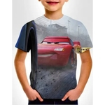 Ficha técnica e caractérísticas do produto Camiseta Carros 3 Infantil Estampa Total Infantil
