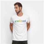 Ficha técnica e caractérísticas do produto Camiseta Colcci Básica Logo Masculina