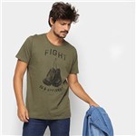 Ficha técnica e caractérísticas do produto Camiseta Colcci Estampada Fight Masculina