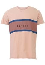 Ficha técnica e caractérísticas do produto Camiseta Colcci Lettering Rosa