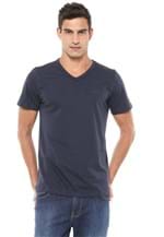 Ficha técnica e caractérísticas do produto Camiseta Colcci Lisa Azul-marinho