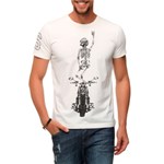 Ficha técnica e caractérísticas do produto Camiseta Colcci Motorcicle Skull