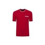 Ficha técnica e caractérísticas do produto Camiseta com Bolso Vermelha Top Line G