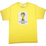 Ficha técnica e caractérísticas do produto Camiseta Copa do Mundo FIFA 2014 Brasil - Amarelo