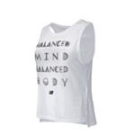 Ficha técnica e caractérísticas do produto Camiseta Cotton Tank Branca New Balance