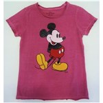 Ficha técnica e caractérísticas do produto Camiseta Cotton Vintage Mickey - ROSA
