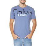 Ficha técnica e caractérísticas do produto Camiseta de Algodão Calvin Klein Jeans Cidades