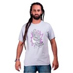Ficha técnica e caractérísticas do produto Camiseta de Algodão Masculina Polvo - GG - CINZA