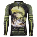 Ficha técnica e caractérísticas do produto Camiseta de Pesca King Proteção Solar Uv KFF81 - Tamba