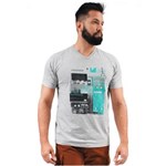 Ficha técnica e caractérísticas do produto Camiseta Decote V Malwee Masculina - CINZA - XGG
