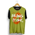 Ficha técnica e caractérísticas do produto Camiseta Dep Bring It On Verde (G)