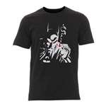 Ficha técnica e caractérísticas do produto Camiseta do Batman Caricatura - Masculina - G - Preta