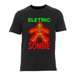 Ficha técnica e caractérísticas do produto Camiseta do Electric Zombie - Masculina - EGG - Preta