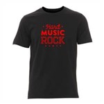 Ficha técnica e caractérísticas do produto Camiseta do Hard Music Rock - G - Preta