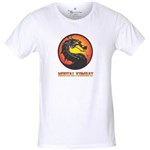 Ficha técnica e caractérísticas do produto Camiseta do Mortal Kombat Masculina - EGG - Branca