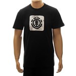 Ficha técnica e caractérísticas do produto Camiseta Element Box Logo Preta (G)