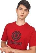 Ficha técnica e caractérísticas do produto Camiseta Element Vertical Vermelha - Kanui