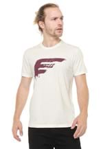 Ficha técnica e caractérísticas do produto Camiseta Ellus Estampada Off White