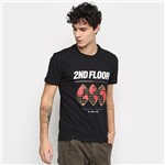 Ficha técnica e caractérísticas do produto Camiseta Ellus 2nd Floor Co Basic 2Nd World Masculina
