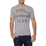 Ficha técnica e caractérísticas do produto Camiseta em Malha Botonê Fatal Ironwork Team