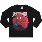 Ficha técnica e caractérísticas do produto Camiseta em Malha Flamê Brandili Homem-Aranha