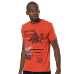 Ficha técnica e caractérísticas do produto Camiseta Estampada - 135064