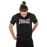 Ficha técnica e caractérísticas do produto Camiseta Everlast Logotipia-g-preto