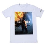 Ficha técnica e caractérísticas do produto Camiseta Exclusiva Battlefield 1 Branca - Tam G