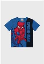 Ficha técnica e caractérísticas do produto Camiseta Fakini Infantil Homem Aranha Azul