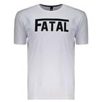 Ficha técnica e caractérísticas do produto Camiseta Fatal Logo Branca e Preta
