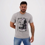 Ficha técnica e caractérísticas do produto Camiseta Fatal Summer Estampada Cinza Mescla
