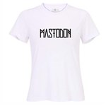 Ficha técnica e caractérísticas do produto Camiseta Feminina Banda Rock: Mastodon - P / Branca