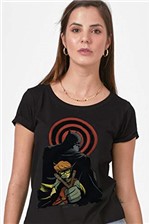 Ficha técnica e caractérísticas do produto Camiseta Feminina Batman e Robin (G)
