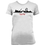Ficha técnica e caractérísticas do produto Camiseta Feminina Cidade do Rock Dimona Branca